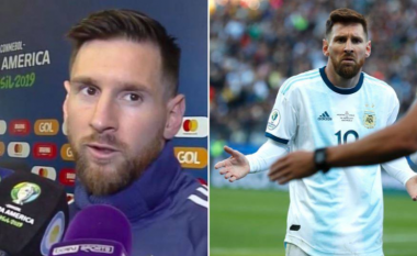 Messi mund të suspendohet për dy vite për shkak të deklaratës në Kupën e Amerikës