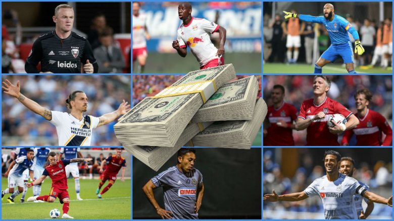 Pagat e lojtarëve më të paguar të secilës skuadër në MLS – Nga Ibrahimovic te Vela, Schweinsteiger dhe Rooney