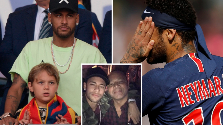 Babai i Neymarit i kundërpërgjigjet PSG-së për mungesën e brazilianit në stërvitje  