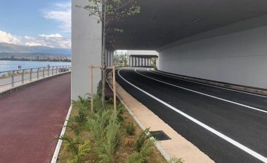 Hapet tuneli panoramik në Pogradec
