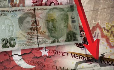 Bie vlera e lirës pas shkarkimit të guvernatorit të Bankës Qendrore të Turqisë