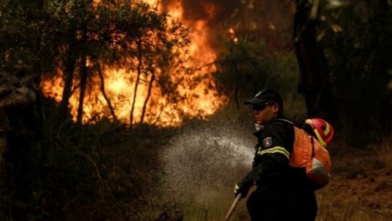 ​Zjarr masiv në Greqi, evakuohen disa fshatra