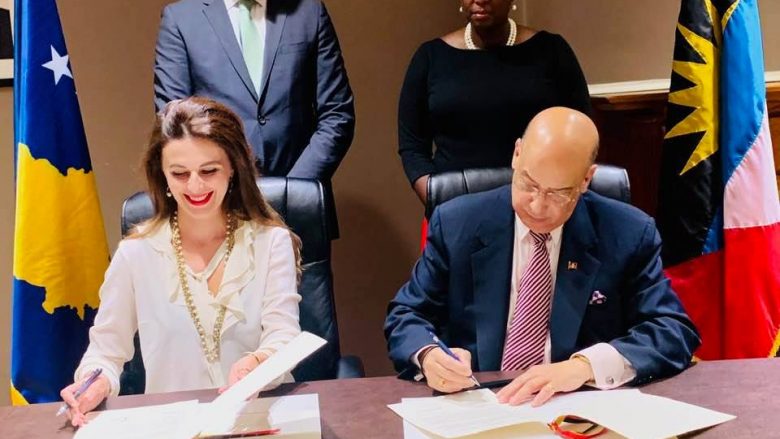 Kosova dhe Antigua dhe Barbuda vendosin marrëdhënie diplomatike