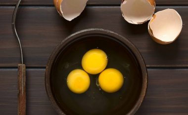 Të verdhët e vezëve nuk ju shtojnë peshë