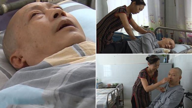 Kinezi zgjohet nga koma pas pesë vitesh, gruaja i shërbeu ditë e natë