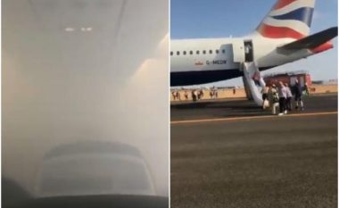 Dramë gjatë udhëtimit me aeroplan Angli-Spanjë, piloti detyrohet të bëjë ulje emergjente – fluturakja mbushet me tym