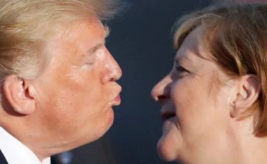 Puthja e Donald Trump me Angela Merkel “vjedh” vëmendjen e samitit G7