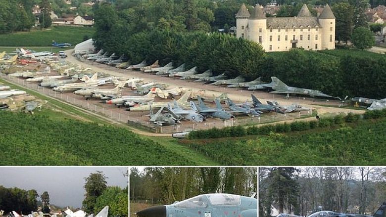 Koleksioni më i madh në botë i aeroplanëve luftarakë, në kështjellën franceze gjenden 110 fluturake të ndryshme