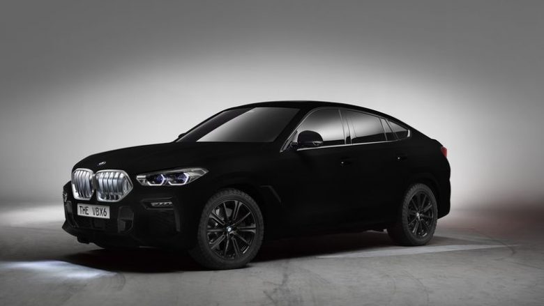 Gjenerata e tretë e BMW X6 vjen me ngjyrën unike “Vantablack”, materialin më të zi në planet