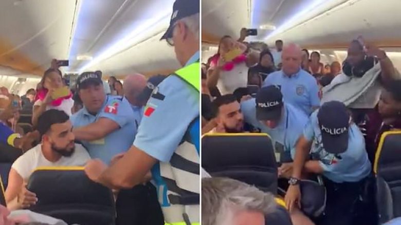 Sherr në aeroplan, policia portugeze nxjerr jashtë pasagjerin