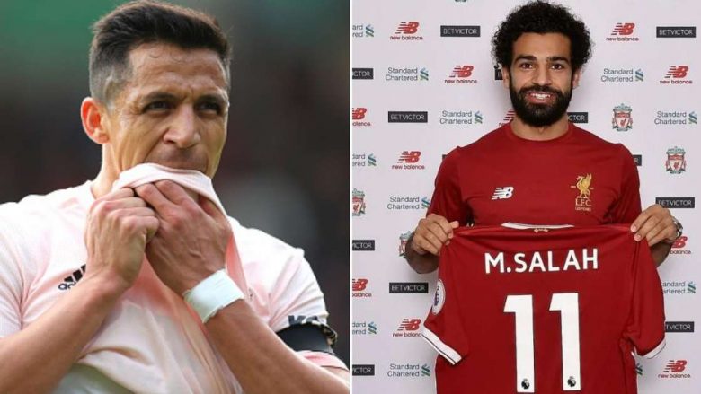 Man Utd ka harxhuar më shumë para në pagat e Sanchez, se sa Liverpooli në blerjen e Salah