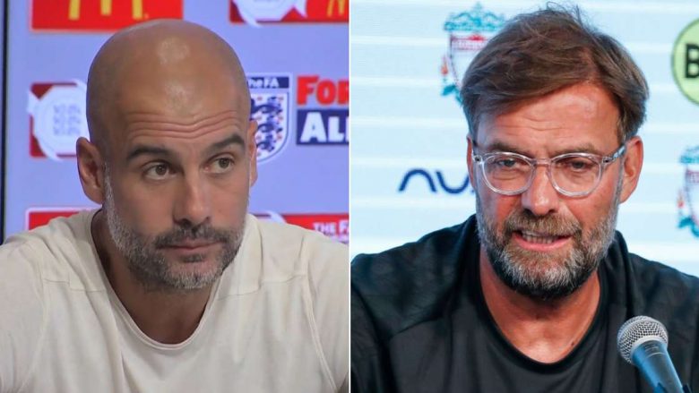 ‘Më pengon pasi nuk është e vërtet’ – Pep Guardiola e ‘godet’ Jurgen Kloppin për deklaratat e tij sa i përket shpenzimeve