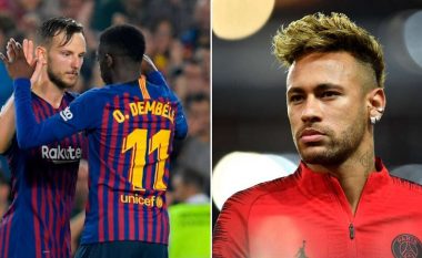 Barcelona gjithmonë e më afër Neymarit: Ofrohen Dembele dhe Rakitic plus para, PSG gati të pranojë