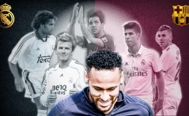 Betejat e transferimeve mes Real Madridit dhe Barcelonës: Nga Beckham e Villa deri te Neymar
