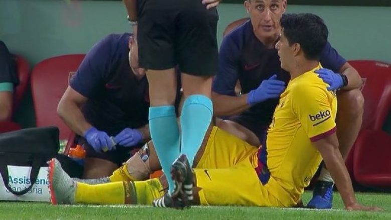 Barcelonës i shtohen problemet, lëndohet edhe Luis Suarez
