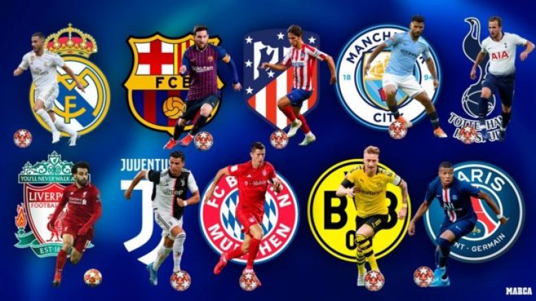 Top 10 favoritët e Ligës së Kampionëve të sezonit 2019/20: Formacionet dhe ndryshimet në klube gjatë verës