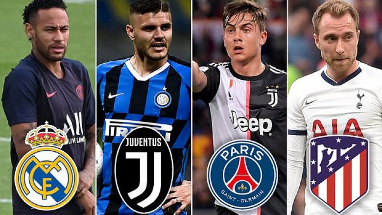 Dhjetë transferimet e mëdha që ende mund të ndodhin – Neymar, Icardi, Dybala e Coutinho mund të ndryshojnë mjedis