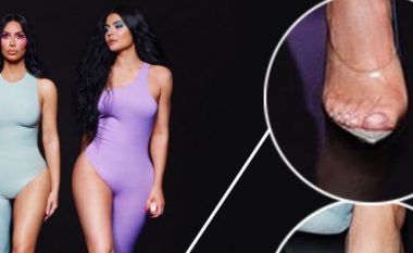Kur Kim dhe Kylie dështojnë me 'photoshop', shfaqen me gjashtë gishta në këmbë
