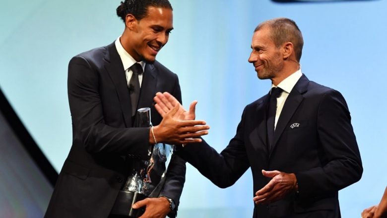Van Dijk futbollisti i vitit në Evropë, mposhtë Messin dhe Ronaldon