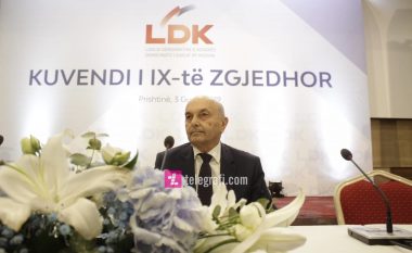 Isa Mustafa zgjidhet për herë të tretë kryetar i LDK-së