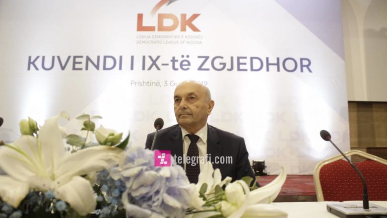 Isa Mustafa zgjidhet për herë të tretë kryetar i LDK-së