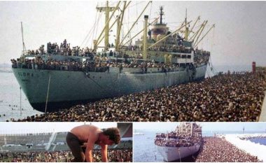 Bari, 28 vjet kur anija “Vlora” zbarkoi me 20 mijë shqiptarë