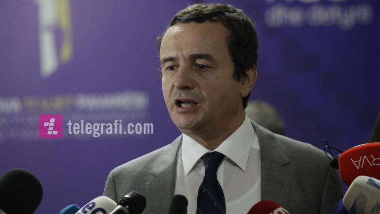 Kurti: Sot është ditë gëzimi për qytetarët e Kosovës, nuk bëjmë koalicione me partitë që ishin pjesë e PAN-it