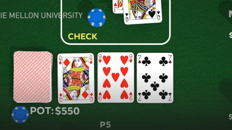 Algoritmi i ka mundur për herë të parë në poker lojtarët më të mirë në Texas Hold’em