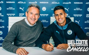 Zyrtare: Cancelo lojtar i Manchester Cityt