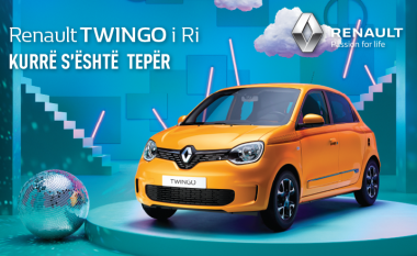 Praktik dhe plot stil – Renault Twingo i ri kurrë s’është i tepërt për familjen tuaj