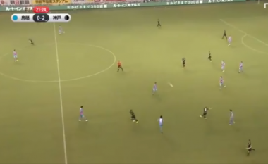 Iniesta bëri një pasim maestral me vole në ndeshjen e fundit të Vissel Kobe