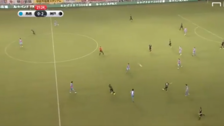 Iniesta bëri një pasim maestral me vole në ndeshjen e fundit të Vissel Kobe