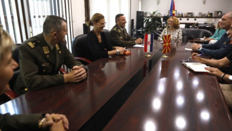 Maqedonia e Veriut dhe Kroacia do të avancojnë bashkëpunimin mes ushtrive