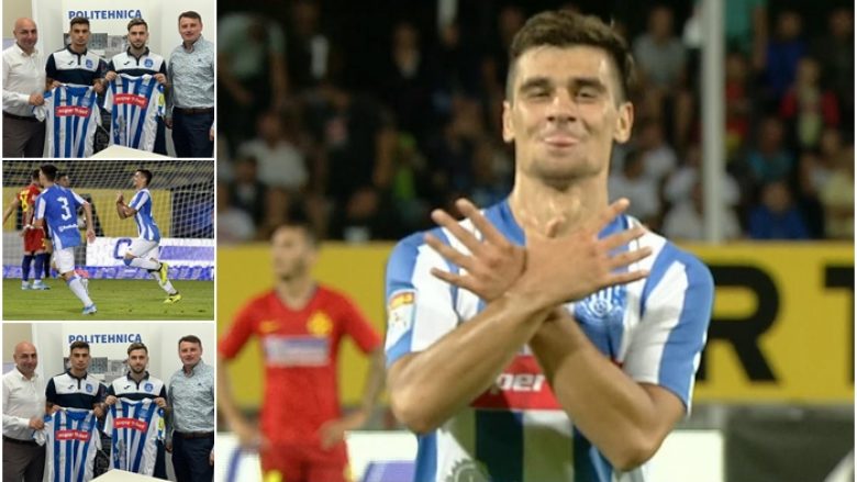 Florian Loshaj yll i ri në Rumani – shënon gol nga 30 metra, feston me shqiponjë dhe tregon që e ka ëndërr të luajë për Kosovën
