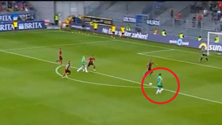 Florent Muslija shënon gol të bukur me Hannoverin