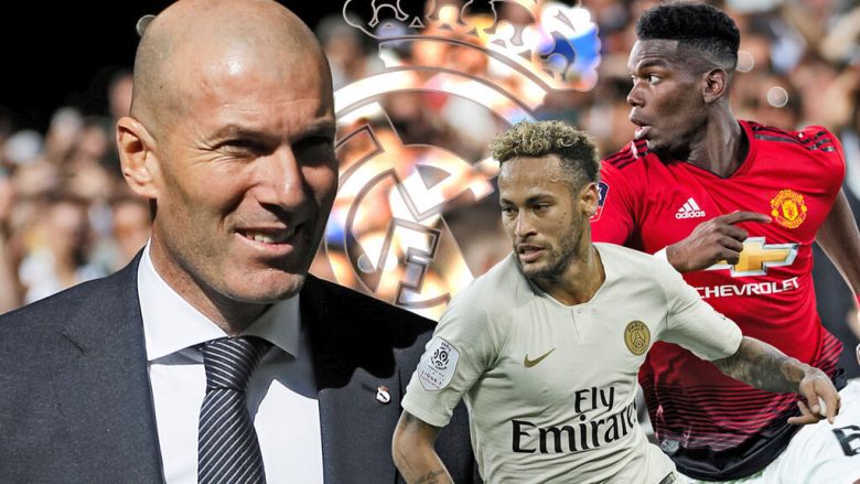 Zidane flet përsëri për Pogban dhe Neymarin