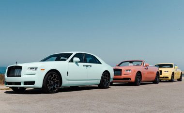 Rolls-Royce sjellë tri modele me ngjyra që nuk i ka përdorur më herët