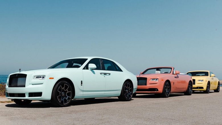Rolls-Royce sjellë tri modele me ngjyra që nuk i ka përdorur më herët
