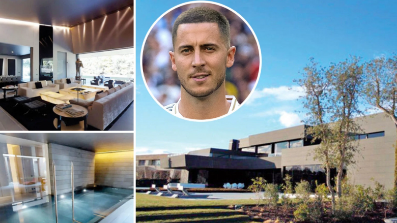 Brenda vilës super luksoze 11 milionë euroshe të Hazardit: Belgu zhvendoset përfundimisht në Madrid
