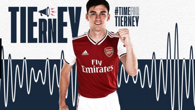 Zyrtare: Kieran Tierney nënshkruan me Arsenalin