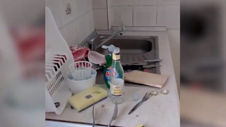 Turistët serbë lanë në kaos apartamentin, pastruesja rrëfen tmerrin që pa dhe publikon pamjet