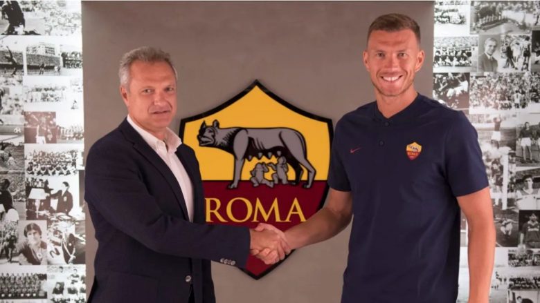Zyrtare: Dzeko vazhdon kontratën me Romën
