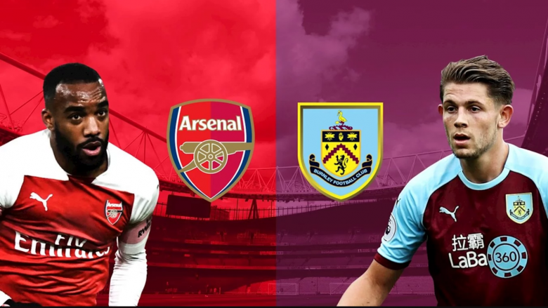 Arsenal – Burnley, formacionet zyrtare