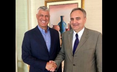 Thaçi takon ambasadorin italian: Jemi mirënjohës për mbështetjen e vazhdueshme të Italisë për shtetin e Kosovës