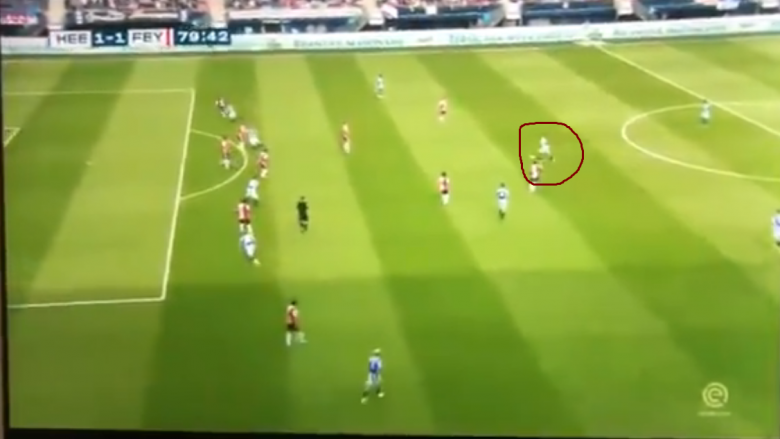 Ibrahim Dreshaj vazhdon me gola të jashtëzakonshëm, i shënon Feyenoordit nga një distancë më se 30 metra