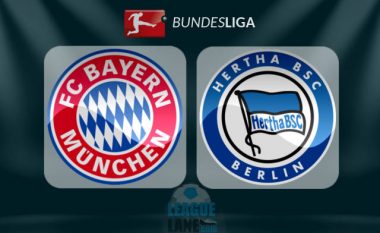 Starton Bundesliga: Bayern Munich – Hertha Berlin, formacionet zyrtare