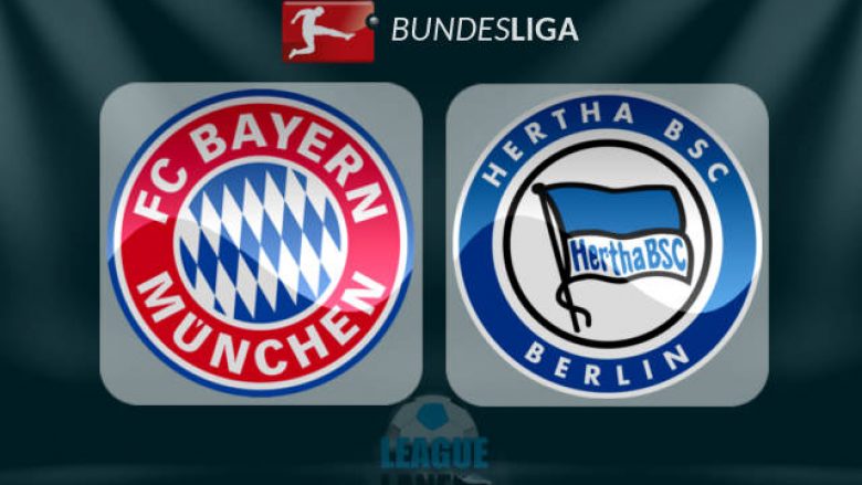 Starton Bundesliga: Bayern Munich – Hertha Berlin, formacionet zyrtare