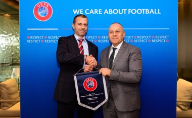 Presidenti i UEFA-s, Ceferin: Kosova si anëtarja më e re e UEFA-s gëzon kujdes të veçantë