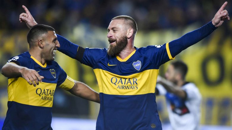 De Rossi debuton me gol te Boca Juniors