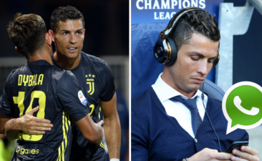 Ronaldo thuhet t’i ketë thënë Dybalas në ‘WhatsApp’ që të kalojë te United